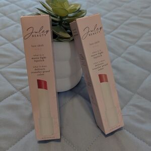 Julep Beauty Late Shift Matte Light Lipstick - Color Coffee Break & Overtime